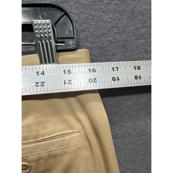 Vinage Ralph Lauren Sport Ankle Khaki Pants Womens Size 10 Made In Hong Kong - Picture 13 of 16
